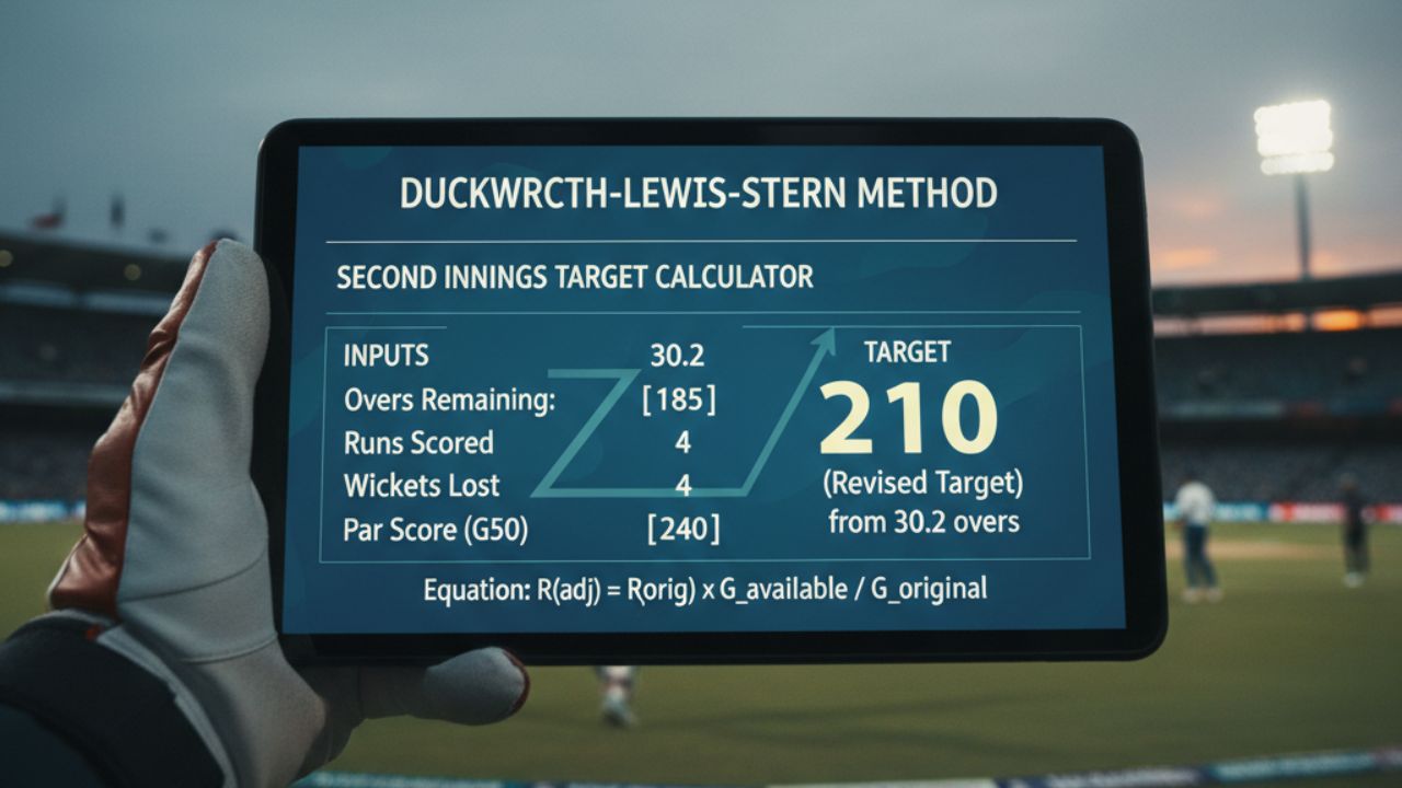 Duckworth Lewis Calculator For Second Innings
